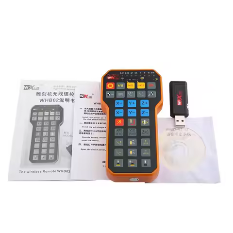 Ncstudio XHC WHB02 Wireless Remote Control Handle USB DSP Control Handle CNC Engraving And Cutting M