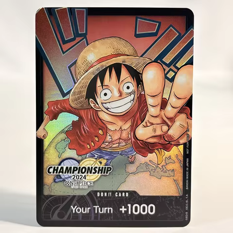 Latest Chapter OPCG English One Piece Don Card!! 1Pcs Luffy Zoro Nami Sanji Robin Franky Brook Jinbe