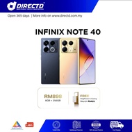 [READY STOCK] Infinix Note 40 [8GB RAM | 256GB ROM] - Original Warranty by Infinix Malaysia