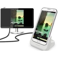 UNIPRO【N253】KiDiGi Samsung Galaxy Note2 N7100 HDMI 數位影音傳輸座充 充電器 免拆殼充電