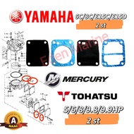 Diaphgram kit carburetor for Yamaha 6C/8C/15 (E15C/E15D) / Mercury / Tohatsu 5/6/8/9.8/9.9 2stroke O