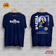 KAOS MARSHA JKT48 NEW ERA MARSHA LENATHEA - TSHIRT DISTRO MEMBER - MARHSA