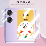 Camera Lens Tempered Glass For OPPO Find N2 N3 Flip Back Screen Protector For Oppo Find N2 Flip n3 f