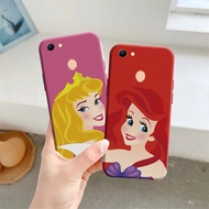 OPPO F7 F5 F1s F11 F11 Pro Ren0 6 7 8 4 4f 5 5f A15s A16e A16k A17 A57 2022 Princess Motif Casing