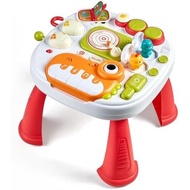 Baby Activity Table Learning & Fun, Baby DJ Table for Sitting Play, Keyboard Musical Toy and Detacha