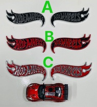 Hobby Store miếng dán trang trí hoạ tiết Hot Wheels kèm decal 3M 2 mặt