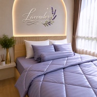 ชุดผ้าปูที่นอน Soul Sleep - Lavender Collection (แบบรวมผ้านวม)