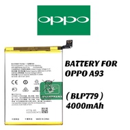 BATTERY FOR ORI OPPO A93 (BLP779) 4000mAh