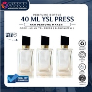 [ 1 PCS ] EMPTY PERFUME OIL BOTTLE 40ML Y5L PETAK PRESS (B-DW348/SW)