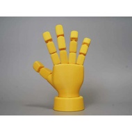 Gothic Poseable Hand Sculpture - 3D Printed Articulated Decor