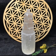 Selenite Tower — Light, Clarity & Energy Cleansing