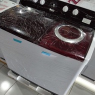 mesin cuci 2 tabung Polytron 14kg pwm 1402