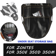 For Zontes 350E 350D 350M  ZT350E ZT350D ZT350M E350 Cycling Bag Motorcycle Seat Storage Bag Scratch