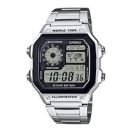 [100% ORIGINAL] CASIO AE-1200WHD-1A STEEL 1 YEAR WATRANTY