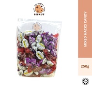 [CANDY] Hacks Campur 200G/Mix Hacks 200g/Hacks Original/Hacks Orange/Hacks Blackcurrant/Hacks 3 in 1