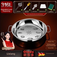 Food-Grade Non-Stick 316 Stainless Steel Steamer Plate