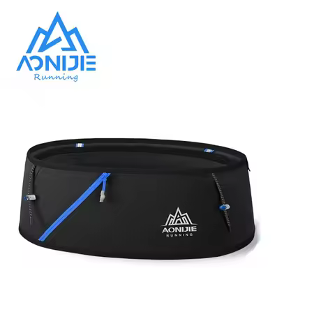 AONIJIE Unisex Hydration Running Belt Superlight Running Waist Bag Trail Marathon Gym Workout Fitnes