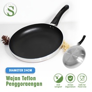 Stainless Steel Non-Stick Teflon Frying Pan/Stainless Teflon Frying Pan