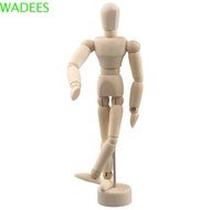 WADEES Action Toy Figures Male 4.5 5.5 8 inch Movable Limbs Sketch Draw Polished Ornaments Drawing W