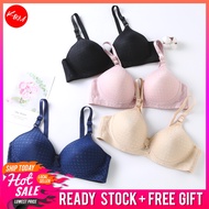 KM Women Abbie Plus Size 36-42 B Cup Non-Wired Bra Daily Lingerie [L34718]