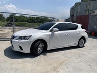 Lexus 凌志 2017年出廠 CT 200H 油電混合 新車價180萬 白色 女用一手原鈑件 台北請速洽！