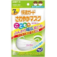 舒適防護 清新口罩 兒童用 7枚入