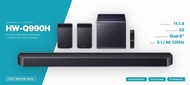 (水貨SOUNDBAR) 100% 全新 SAMSUNG HW-Q990H SOUNDBAR