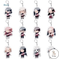 DC Hosty Anime Kakegurui Acrylic Keychain Pendant Jabami Yumeko Saotome Key Ring