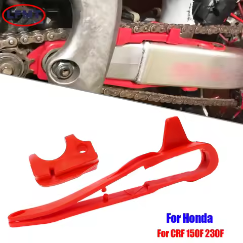 Motocross Plastic Guide Chain Glue Slider Guard For Honda CRF230F CRF 150F 230F CRF150F Dirt Pit Bik