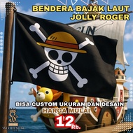 One Piece Flag Pirate Logo Flag One Piece Flag JOLLY ROGER One Piece Room Decoration