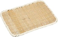 ABV31011 Bamboo Square Bon Strainer (Made in Sado), 13.0 inches (33 cm)