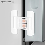 openwaterd 2pcs Kids Security Protection Refrigerator Lock Home Furniture Cabinet Door Safety Locks Anti-Open Water Dispenser Locker Buckle sg