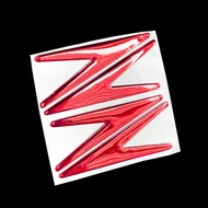 สำหรับ Kawasaki Z900 Z750 Z800 Z1000 Z650สติกเกอร์ Z400คู่สติ๊กเกอร์3D สำหรับทีมแข่งรถชุดโลโก้ชุดสัญ