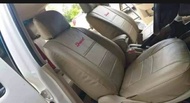 AA หุ้มเบาะ D-MAX 2007-11 คู่หน้า 2 ประตู สีครีมสีครีม หนังอย่างดี มาตรฐาน