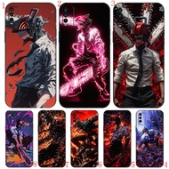 Anime Chainsaw Man for Redmi 6 6A Pro 7 7A 8 8A 9 9A 9C 9T NFC TPU Spot Black Plastic Soft Case