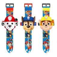 Child Watches Paw Patrol Projector Kids Cartoon Baby Educational toys Watches Gift