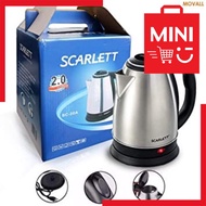 【MINI】Scarlett Electric Heat Kettle | 2L | Blue Inner Glow | Cordless Jug Kettle