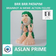 BRR BRR PATAPIM ACTION FIGURE 3D Print Toy Toys Toys Viral Brainrot Anomali Anomaly Character AI Ita