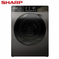 【SHARP 夏普】 12.5公斤 ES-FKS125WT變頻洗脫滾筒洗衣機(含基本安裝)