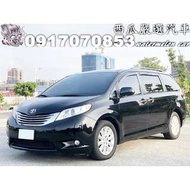 2010年 TOYOTA SIENNA Limited 版本3.5 4WD(新車價269萬) 最頂級LIMITED 七人座 DVD 第三排電動收折 雙電動滑門 電動尾門 雙天窗 V6引擎 擁有266匹馬力