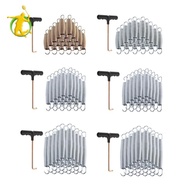 [Asiyy] 20Pcs Trampoline Springs with Spring Tool Metal Replacement Repair