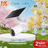 Tapo C460 KIT 8M– Solar Outdoor Security Camera Set | Rechargeable Battery, IP66 Waterproof, 2-Way T