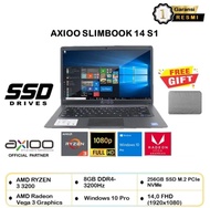 Axioo Slimbook 14 S1 R3 8Gb 256 SSD FREE BACKPACK