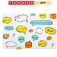 Fun Talk A4 Button Cover - Foldermate 31980