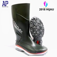 HIJAU AP BOOTS 2018 ULTRAFLEX 39-43 Green - Rubber SAFETY BOOTS - AP BOOTS