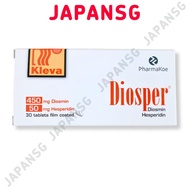 Diosper 450mg/50mg 30s | Treatment Of Acute/ Chronic Piles/ Hemorrhoids (Alt to Daflon/ Euvein)
