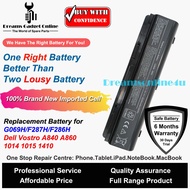 Replacement Battery F287H G069H for Dell Inspiron 1410 Vostro A860 A840 1014 1015 5200mAh