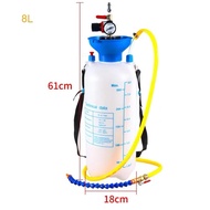 8L Oil Fluid Filling Equipment Kit Oil Fluid Extractor Filling Syringe Bottle