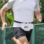 [AbabixaMY] Triathlon Running Belt, Running Belt, Soft Running Belt, Bib Holder, Running