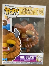 (少量現貨) belle 美女與野獸 beauty and the beast funko pop Disney beast 野獸 公主 迪士尼 Disneyland 貝兒 公主 qposket